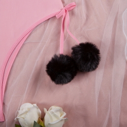 Sexy Lingerie Sets for Women Classy, Pink Flowers Lingerie With Hairpin.
