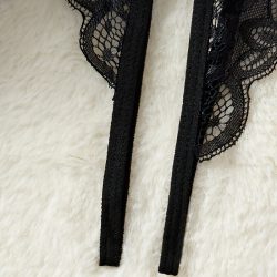 Sexy Lingerie Sets for Women Classy,  Black Lace Lingerie Bodysuit.