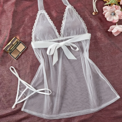 Sexy Lingerie Sets for Women, White Lace Lingerie.